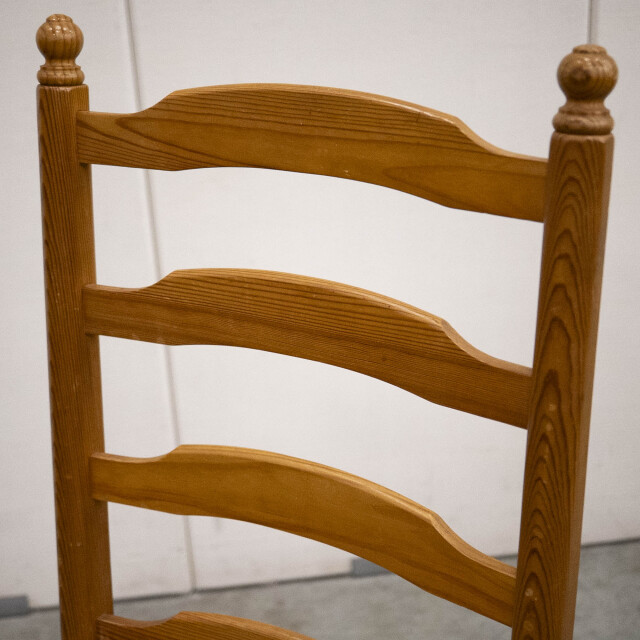 イギリス 1980年代 ウッド ファブリック ERCOL アーコール アーコールラダーバックチェア EC-SC20240703