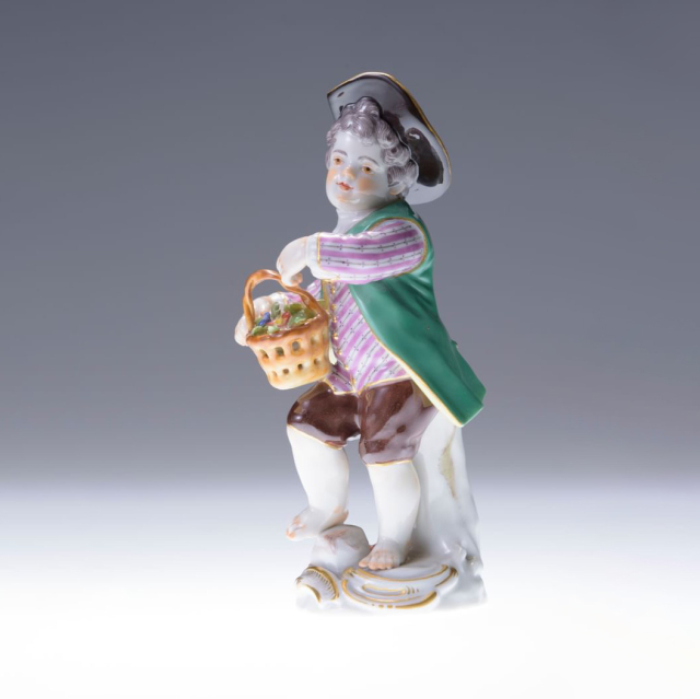 ドイツ 1950年代 磁器 MEISSEN マイセン ガーデナーの恋人（Lovers of the Gardener） ECJPAB0007