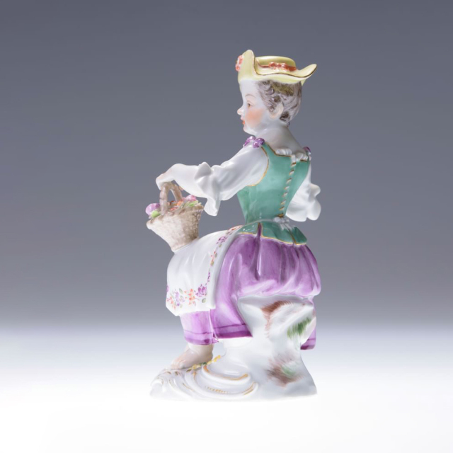 ドイツ 1950年代 磁器 MEISSEN マイセン ガーデナーの恋人（Lovers of the Gardener） ECJPAB0007