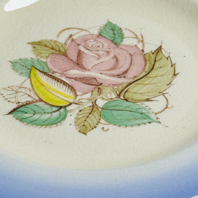 イギリス 1938年 磁器 Susie Cooper スージークーパー  デザートプレート ECJPGH0002