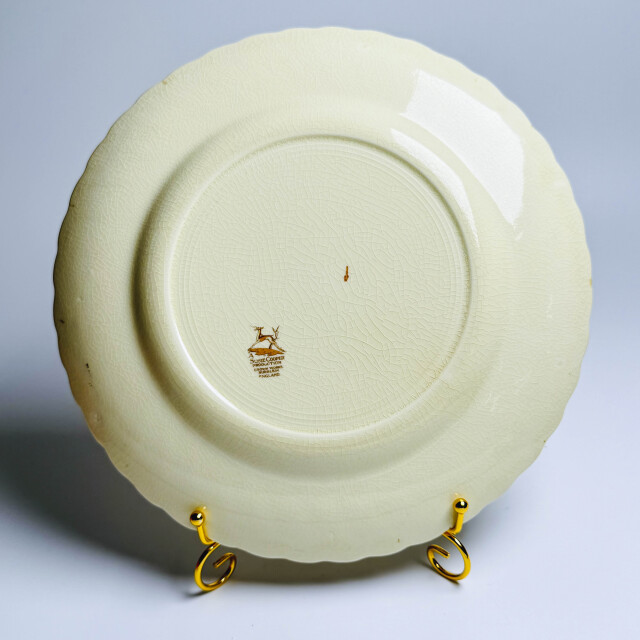 イギリス 1938年 陶器 Susie Cooper スージークーパー  ディナープレート ECJPGH0005