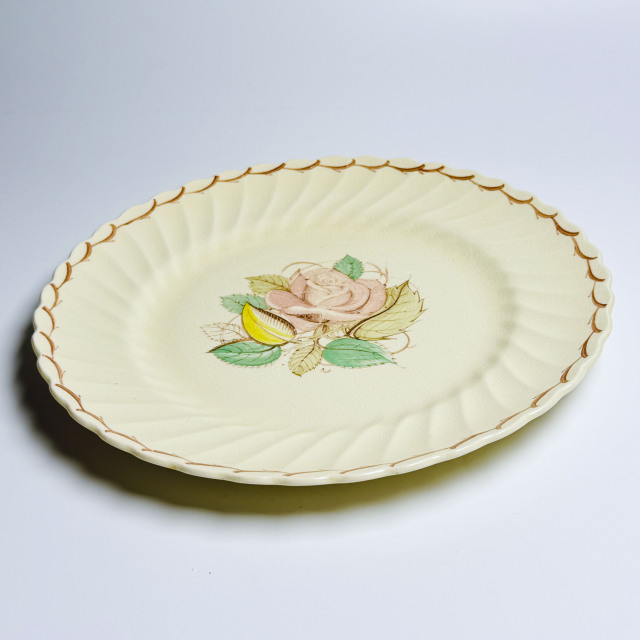 Susie Cooper バラの陶器皿 アンティーク ヴィンテージ食器 スージークーパー タリスマン ばら 花柄 デザート