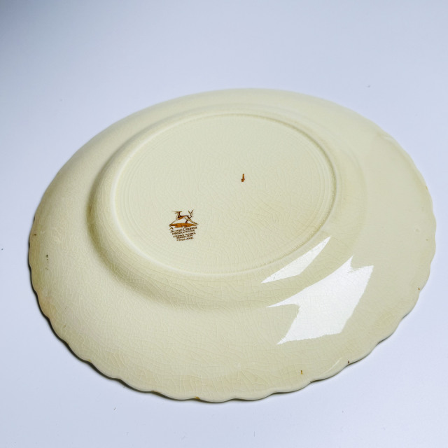 イギリス 1938年 陶器 Susie Cooper スージークーパー  ディナープレート ECJPGH0005