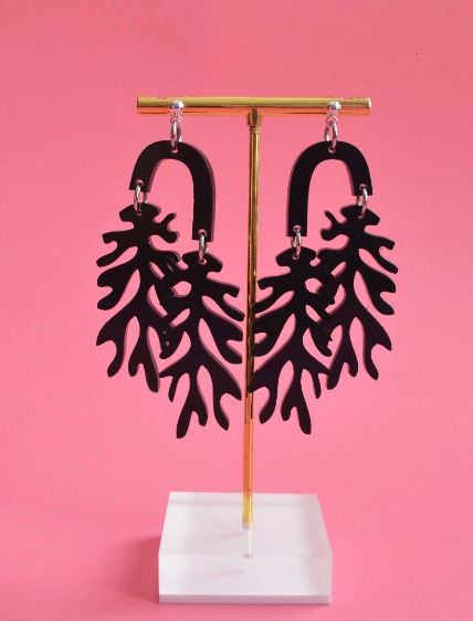 『5007』ハンドメイドピアス 楽天市場】ピアス TODAY BJ59 チタンポスト 2way ハンドメイド