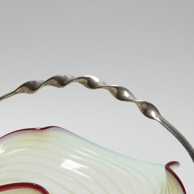 アンティーク ジャムポット ヴァセリンガラス 1880年頃 英国製 アンティーク ジャムポット ヴァセリンガラス 1880年頃 英国製