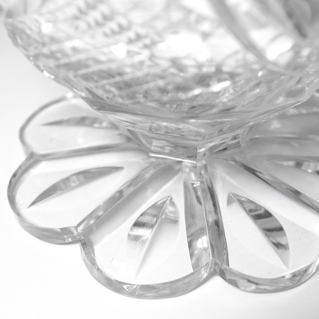 フランス 1900年代初頭 クリスタルガラス Baccarat バカラ  サービス""U""のデキャンタ? グラスセット ECJPOF0001