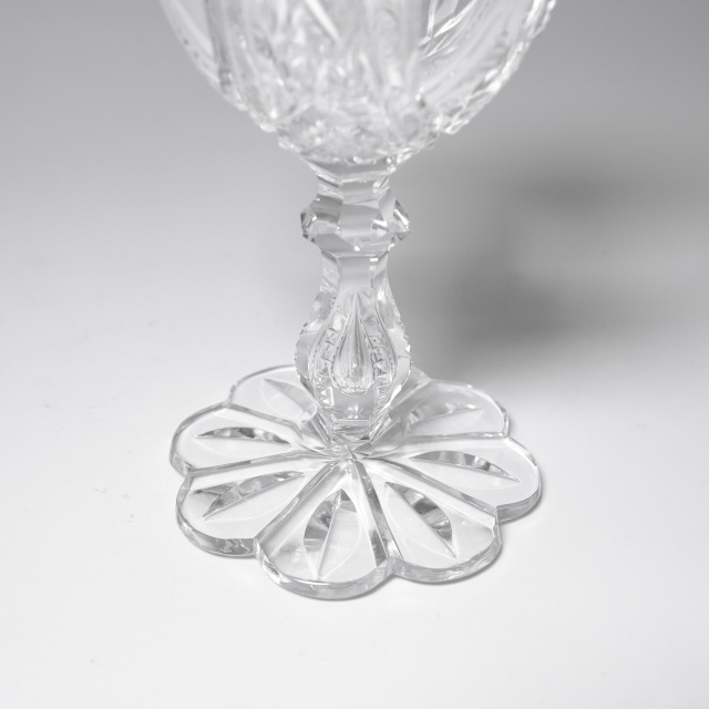 フランス 1900年代初頭 クリスタルガラス Baccarat バカラ  サービス""U""のデキャンタ? グラスセット ECJPOF0001