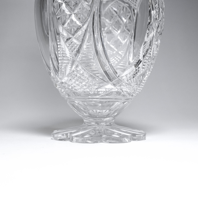 フランス 1900年代初頭 クリスタルガラス Baccarat バカラ  サービス""U""のデキャンタ? グラスセット ECJPOF0001