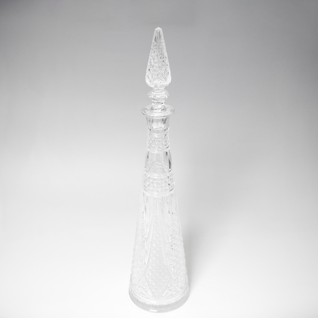 フランス 1970年代 クリスタルガラス Baccarat バカラ  ロシア皇帝のデキャンタ? ECJPOF0003