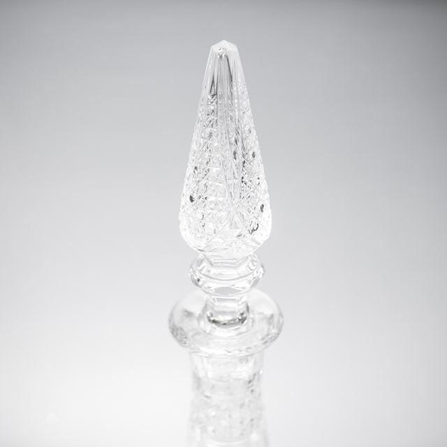 フランス 1970年代 クリスタルガラス Baccarat バカラ  ロシア皇帝のデキャンタ? ECJPOF0003