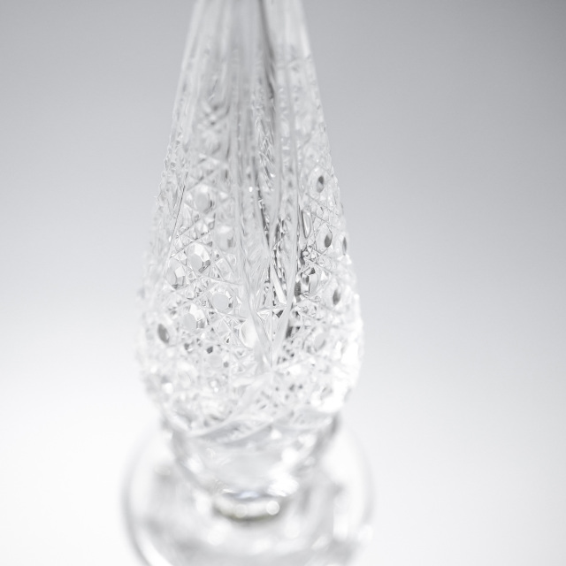 フランス 1970年代 クリスタルガラス Baccarat バカラ  ロシア皇帝のデキャンタ? ECJPOF0003