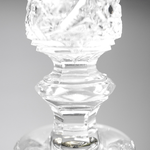 フランス 1970年代 クリスタルガラス Baccarat バカラ  ロシア皇帝のデキャンタ? ECJPOF0003