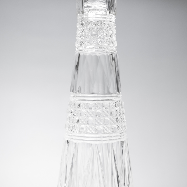 フランス 1970年代 クリスタルガラス Baccarat バカラ  ロシア皇帝のデキャンタ? ECJPOF0003