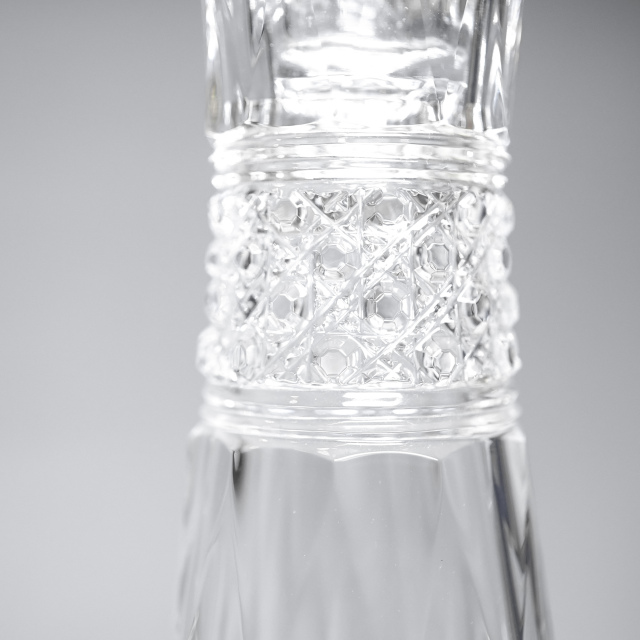 フランス 1970年代 クリスタルガラス Baccarat バカラ  ロシア皇帝のデキャンタ? ECJPOF0003