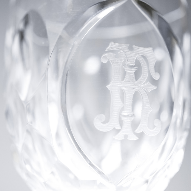 フランス 1940年代 クリスタルガラス Baccarat バカラ 35番の