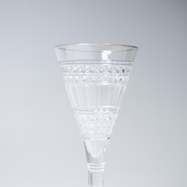 フランス 1900年代 クリスタルガラス Baccarat バカラ 宝石のような