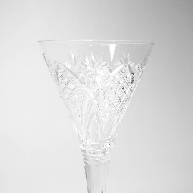 フランス 1930年代 クリスタルガラス Baccarat バカラ - ロシア皇帝のリキュールグラス(大) ECJPOF0014