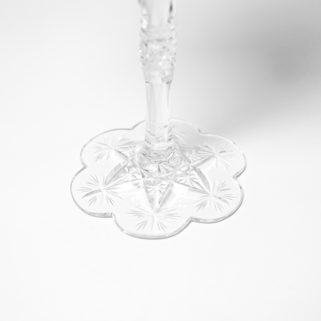 フランス 1930年代 クリスタルガラス Baccarat バカラ - ロシア皇帝のリキュールグラス(大) ECJPOF0014