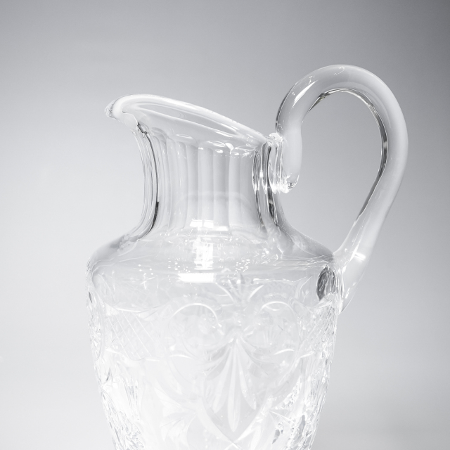 フランス 1970年代 クリスタルガラス Baccarat バカラ - マレンヌ MARENNES ウォーターサーバー ECJPOF0015