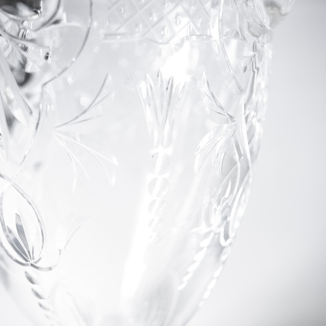 フランス 1970年代 クリスタルガラス Baccarat バカラ - マレンヌ MARENNES ウォーターサーバー ECJPOF0015