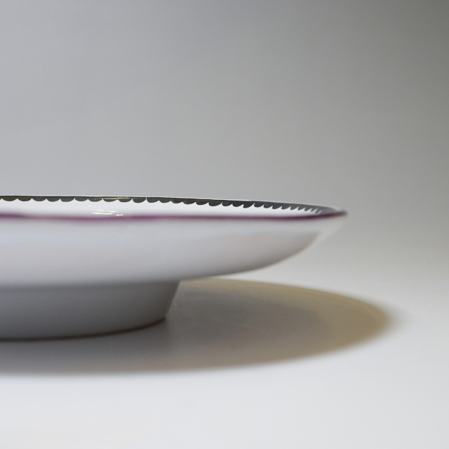 フランス 1870年代 磁器 Emile Galle エミール ガレ - エミール・ガレ 鳥と花、昆虫模様のカップ＆ソーサー ECJPOF0018