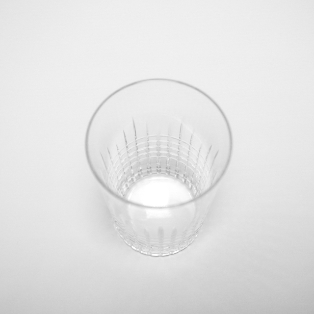 フランス 1930年代 クリスタルガラス Baccarat バカラ  ナンシーショットグラス ECJPOF0024