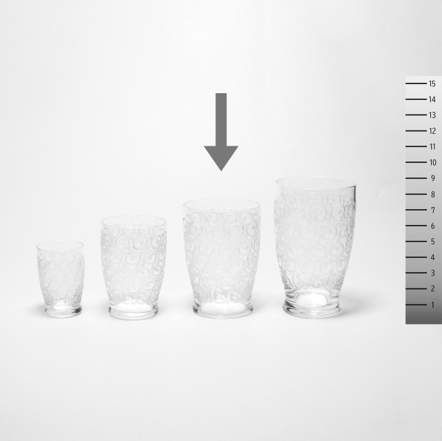 フランス 1930年代 クリスタルガラス Baccarat バカラ  ロハンショットグラス ECJPOF0032