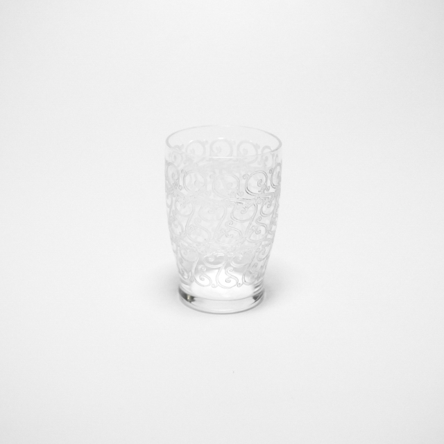 フランス 1930年代 クリスタルガラス Baccarat バカラ  ロハンショットグラス ECJPOF0033