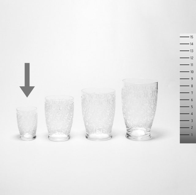 フランス 1930年代 クリスタルガラス Baccarat バカラ  ロハンミニグラス ECJPOF0034