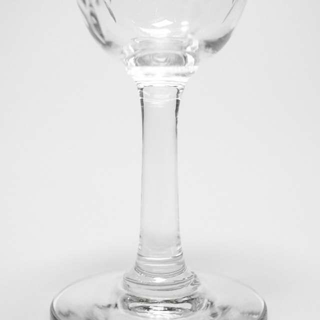 フランス 1900年代 クリスタルガラス Baccarat バカラ  モリエールミニグラス ECJPOF0035