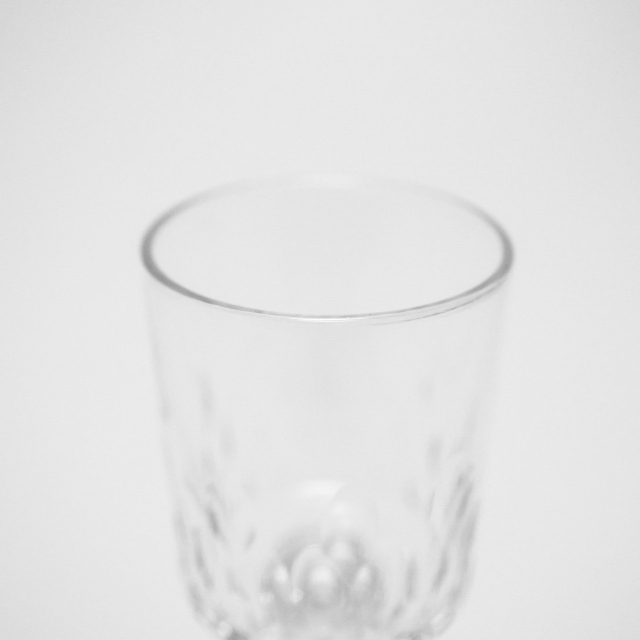 フランス 1910年代 クリスタルガラス Baccarat バカラ  リシュリュースモールワイングラス ECJPOF0042