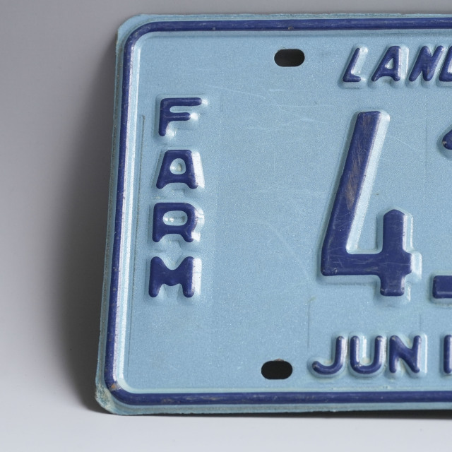 アメリカ 2000年代 コッパー   ECJPSV0012 ナンバープレート