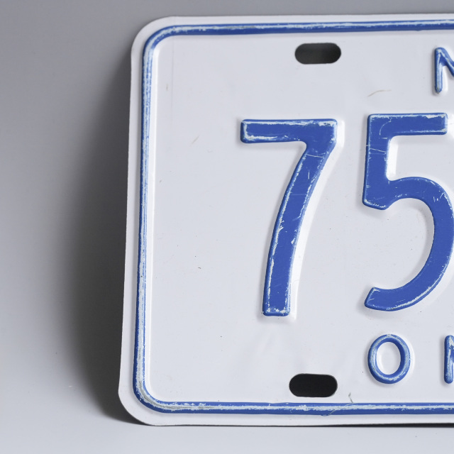 カナダ 1970年代 コッパー   ECJPSV0013 ナンバープレート