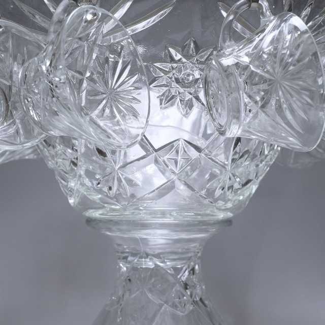 アメリカ 1960年代 ガラス フルーツバスケットセット ECJPSV0031