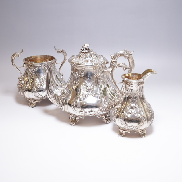 スコットランド 1845年 シルバー エジンバラ 純銀製ティーサービス3点 ECJPTD0001