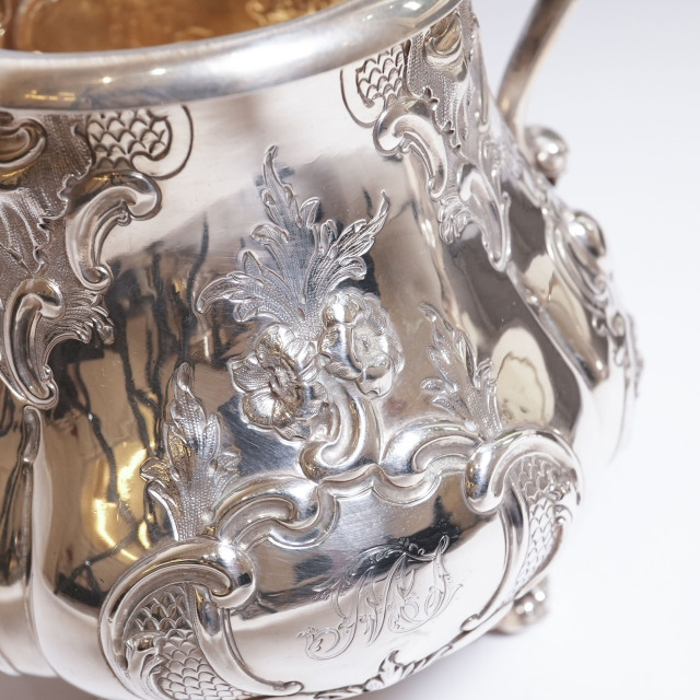 スコットランド 1845年 シルバー エジンバラ 純銀製ティーサービス3点 ECJPTD0001