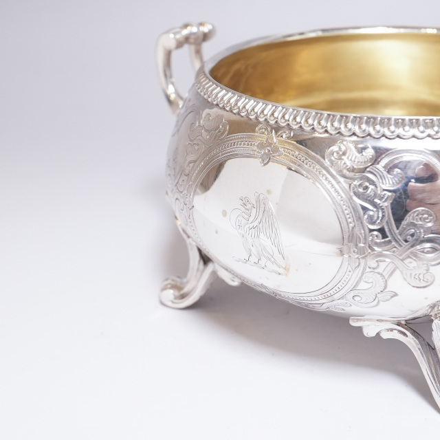 イギリス 1863年 シルバー 純銀製ティーサービス3点 ECJPTD0002