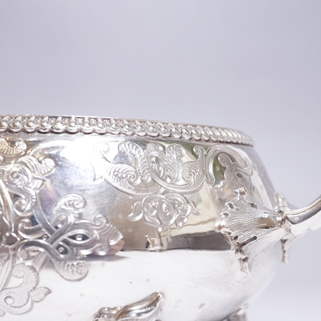 イギリス 1863年 シルバー 純銀製ティーサービス3点 ECJPTD0002