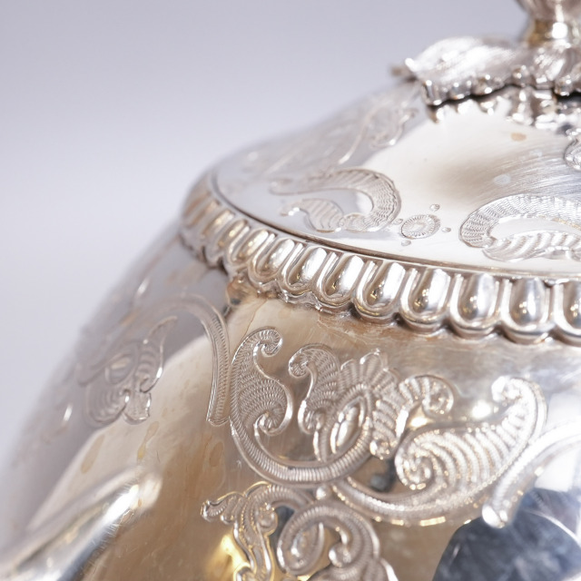 イギリス 1863年 シルバー 純銀製ティーサービス3点 ECJPTD0002