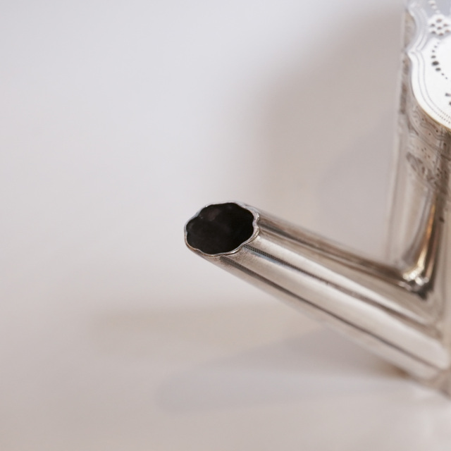 希少 美品 1899年製 イギリス製◆総純銀製（925/1000) パイプケース イギリス 1980 エリザベス2世 25ペンス 銀貨 NGC PF69UC