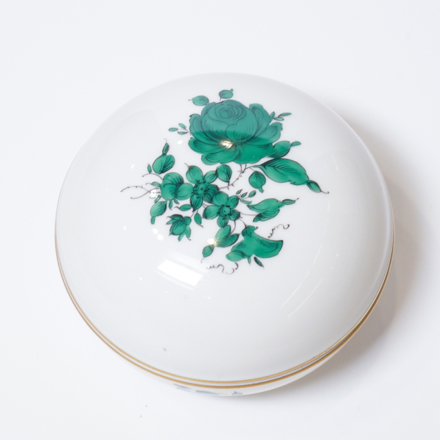 オーストリア 1950年代 磁器 AUGARTEN アウガルテン ボンボニエール マリアテレジア ECJPTD0032