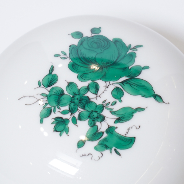 オーストリア 1950年代 磁器 AUGARTEN アウガルテン ボンボニエール マリアテレジア ECJPTD0032