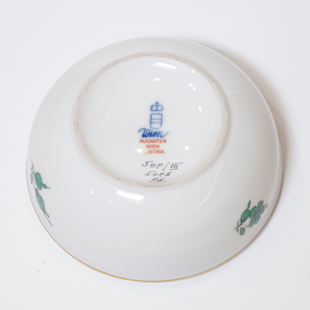 オーストリア 1950年代 磁器 AUGARTEN アウガルテン ボンボニエール マリアテレジア ECJPTD0032