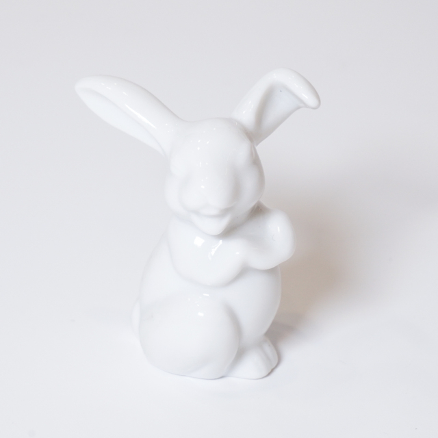 ドイツ 1930年代 磁器 Rosenthal ローゼンタール フィギュリン ウサギ ECJPTD0033