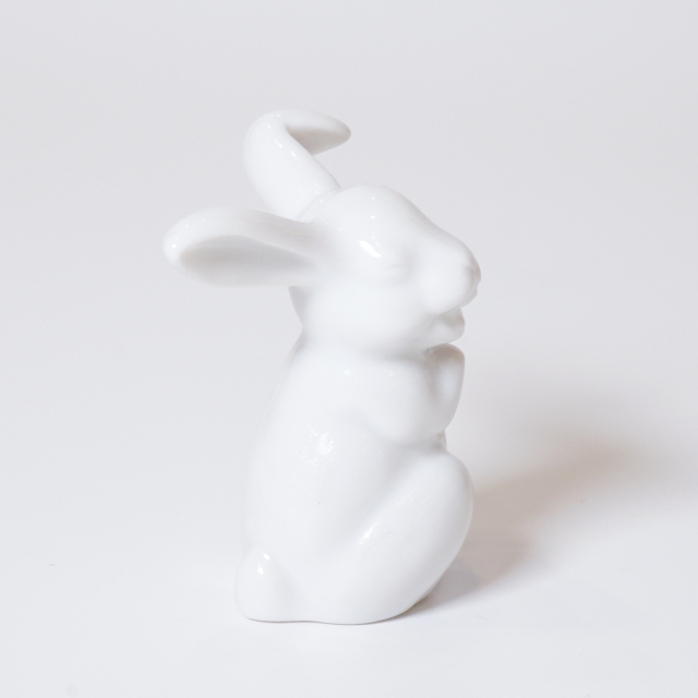ドイツ 1930年代 磁器 Rosenthal ローゼンタール フィギュリン ウサギ ECJPTD0033