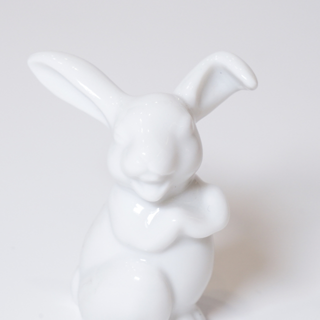 ドイツ 1930年代 磁器 Rosenthal ローゼンタール フィギュリン ウサギ ECJPTD0033