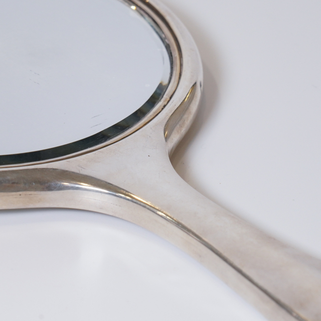 イギリス 1850年 シルバー 白蝶貝 ミラー ECJPTD0042