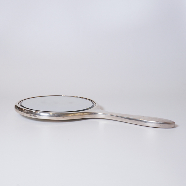 イギリス 1850年 シルバー 白蝶貝 ミラー ECJPTD0042