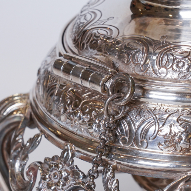 スコットランド 1861年 シルバー ティーケトル ECJPTD0045