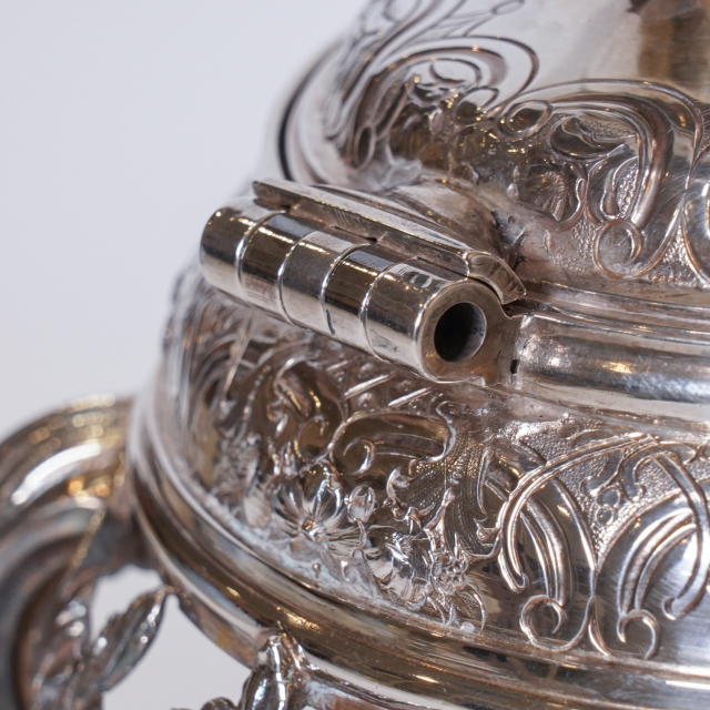 スコットランド 1861年 シルバー ティーケトル ECJPTD0045